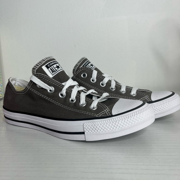Converse Brand New Women’s size 8 Charcoal Grey (Gray) with box - Picture 3 of 10